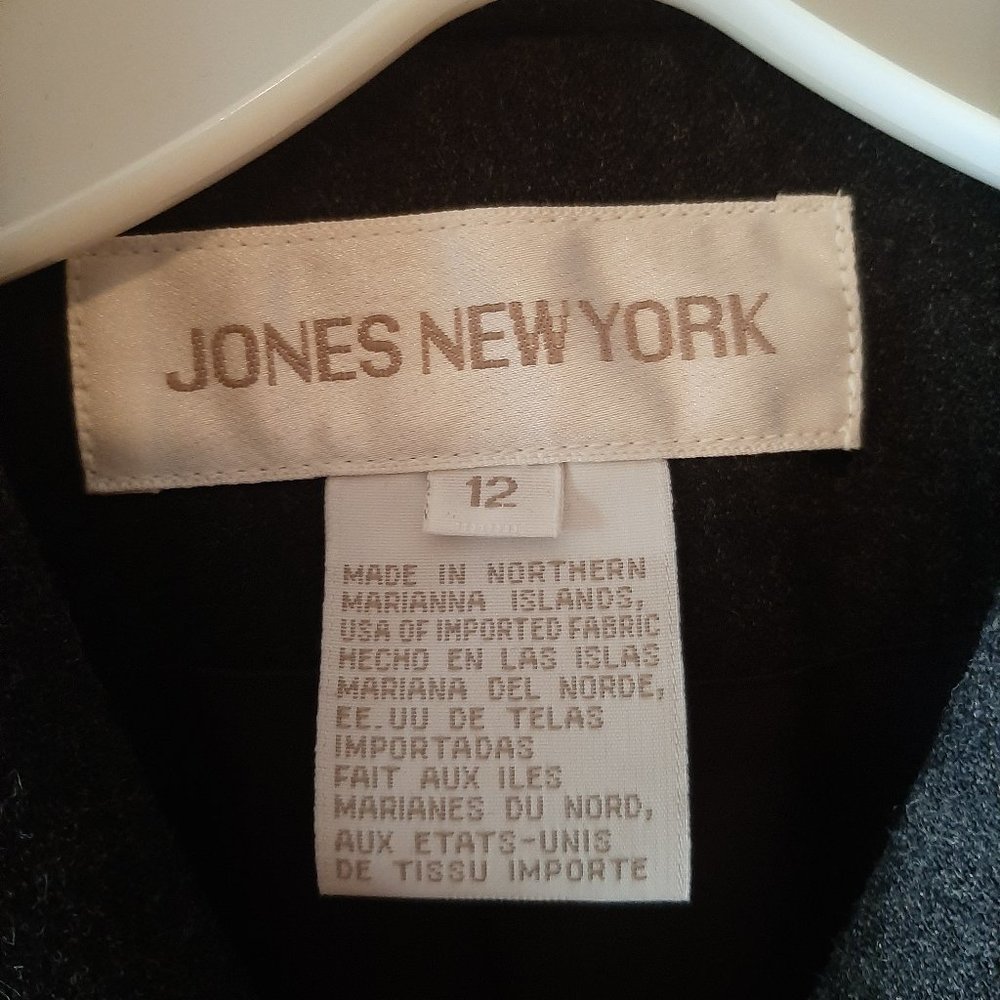 Gray Wool Suit Jacket - image 3